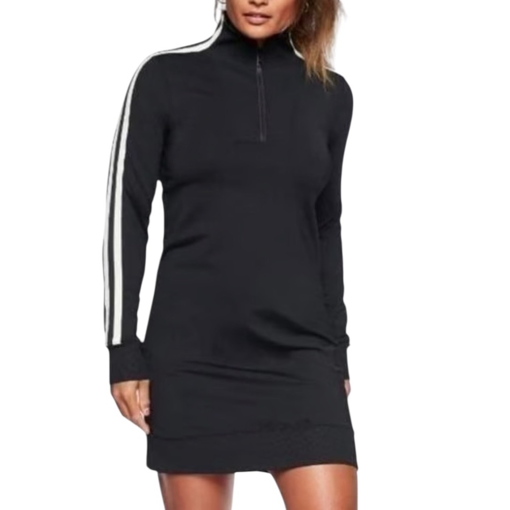 Athleta Black Track Dress Medium